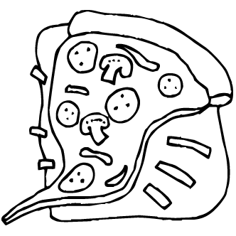 Vector de Pizza