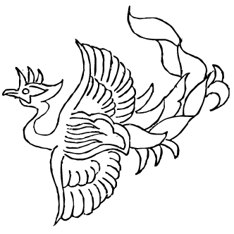 Vector de Aves Chinas