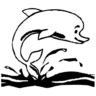 Vector de Delfines
