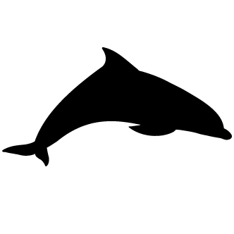 Vector de Delfines