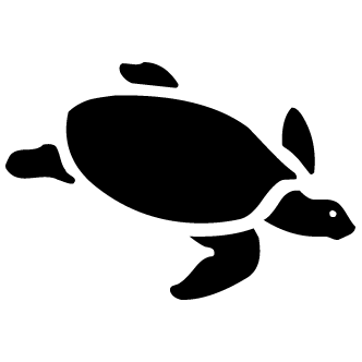 Vector de Tortuga Marina