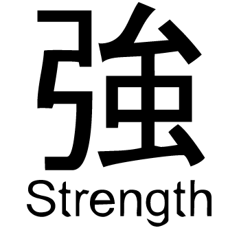 Vector de Letras Chinas Con Significado