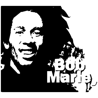 Vector de Bob Marley
