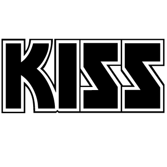Vector de Letras Kiss