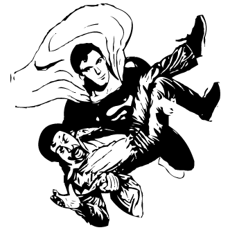 Vector de Super Man