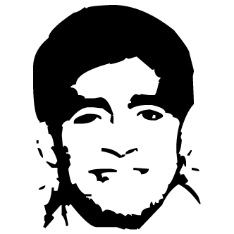 Vector de Diego Maradona