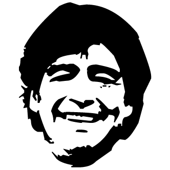 Vector de Diego Maradona