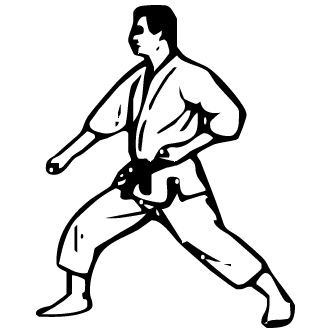 Vector de Karate