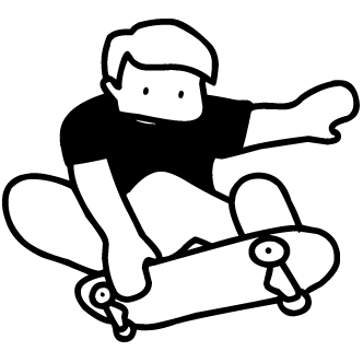 Vector de Skate
