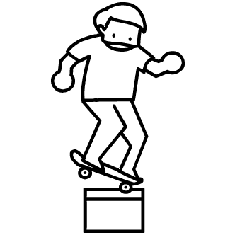Vector de Skate