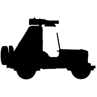 Vector de Silueta Jeep