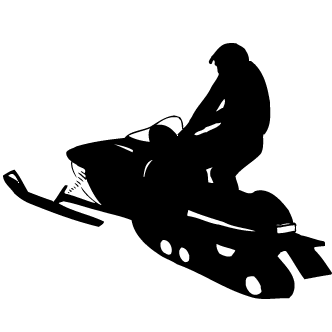 Vectores de Moto De Nieve