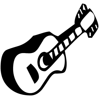 Vector de Guitarra Acustica