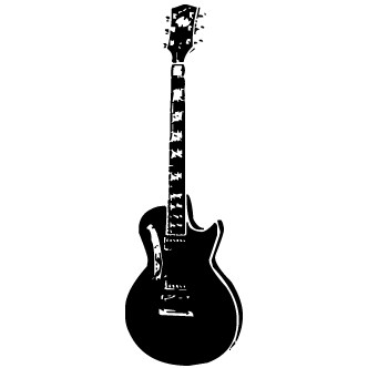 Vector de Guitarra Electrica