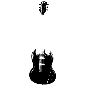 Vector de Guitarra Electrica