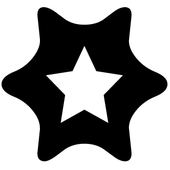 Vector de Estrella Cicodelica