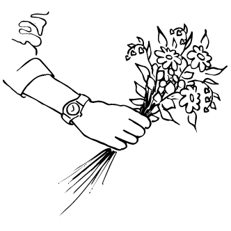 Vector de Flores Adorno