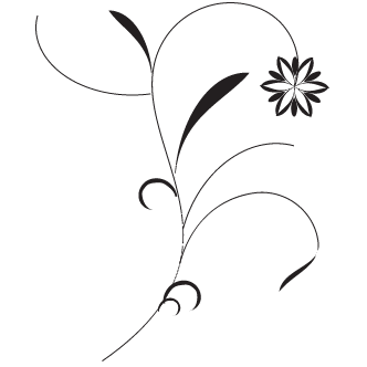 Vector de Flores Ornamentales