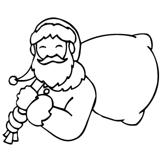 Vector de Santa Claus