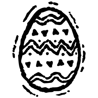 Vector de Huevos De Pascua