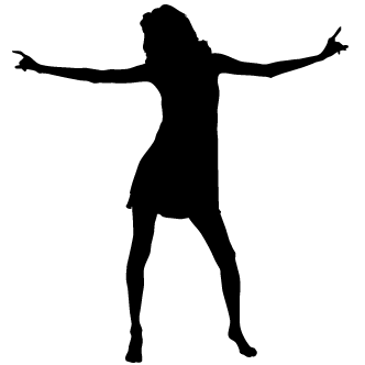 Vector de Mujeres Bailando