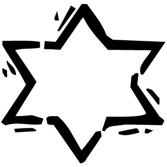 Vector de Estrella De David