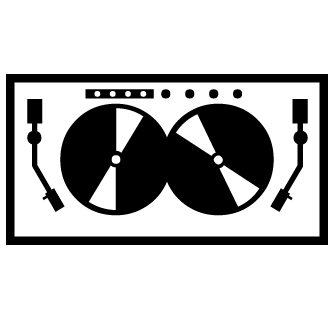 Vector de Dj Mesa Mescladora