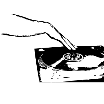 Vector de Dj Mesa Mescladora