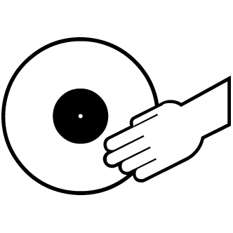 Vector de Dj Mesa Mescladora